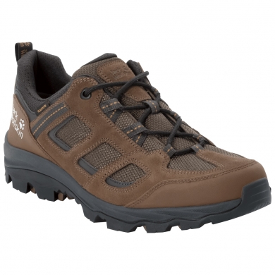 Jack Wolfskin Buty trekkingowe Vojo 3 Texapore Low (wodoodporne, oddychające) brązowe męskie